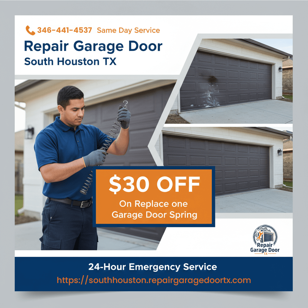 Repair Garage Door South Houston TX